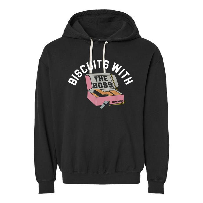 Biscuits With The Boss Garment-Dyed Fleece Hoodie