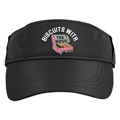 Biscuits With The Boss Adult Drive Performance Visor
