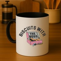 Biscuits With The Boss Mug