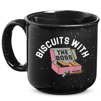Biscuits With The Boss 15oz Campfire Ceramic Mug
