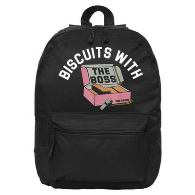 Biscuits With The Boss 16 in Basic Backpack