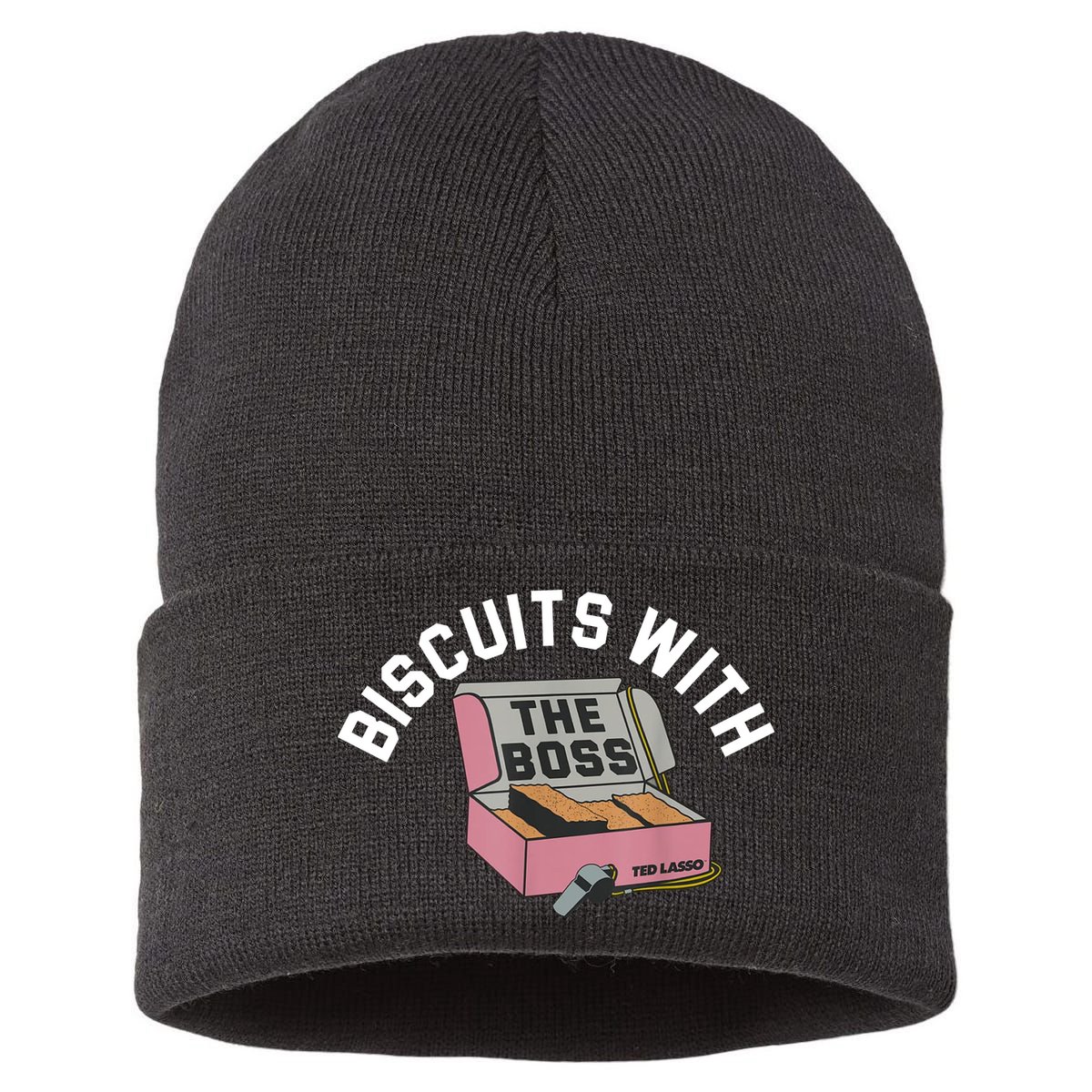 Biscuits With The Boss Sustainable Knit Beanie
