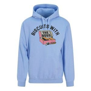 Biscuits With The Boss Unisex Surf Hoodie