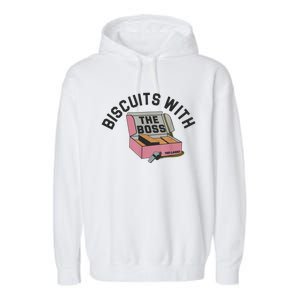 Biscuits With The Boss Garment-Dyed Fleece Hoodie