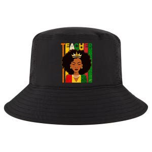 Black Woman Teacher African Black American History Cool Comfort Performance Bucket Hat