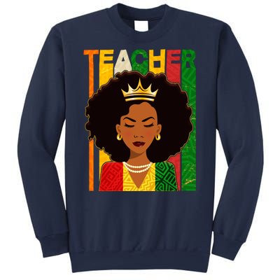 Black Woman Teacher African Black American History Sweatshirt