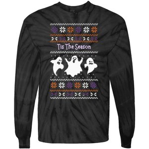 Bootiful Wishes Tis the Season Tie-Dye Long Sleeve Shirt