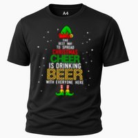 Best Way To Spread Christmas Cheer Ing Beer Funny Xmas Gift Cooling Performance Crew T-Shirt