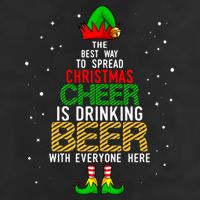 Best Way To Spread Christmas Cheer Ing Beer Funny Xmas Gift Adult Drive Performance Visor