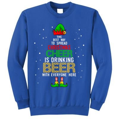 Best Way To Spread Christmas Cheer Ing Beer Funny Xmas Gift Sweatshirt
