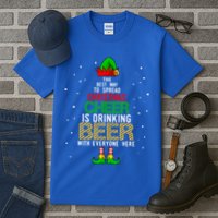 Best Way To Spread Christmas Cheer Ing Beer Funny Xmas Gift Tall T-Shirt