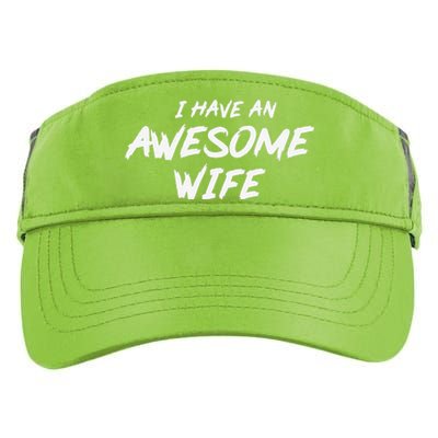 Best Wife Valentine's Day Adult Drive Performance Visor