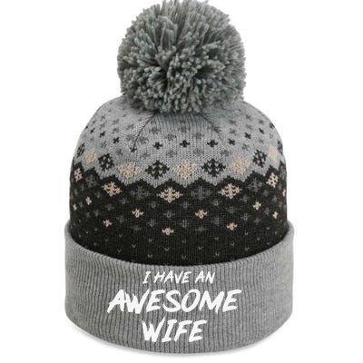 Best Wife Valentine's Day The Baniff Cuffed Pom Beanie