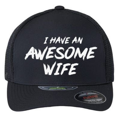 Best Wife Valentine's Day Flexfit Unipanel Trucker Cap