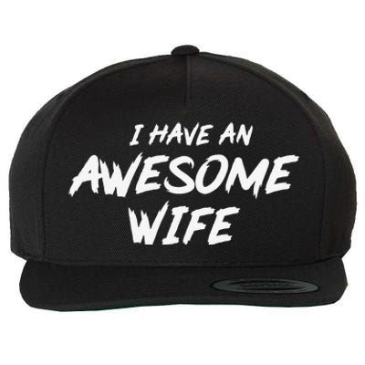 Best Wife Valentine's Day Wool Snapback Cap