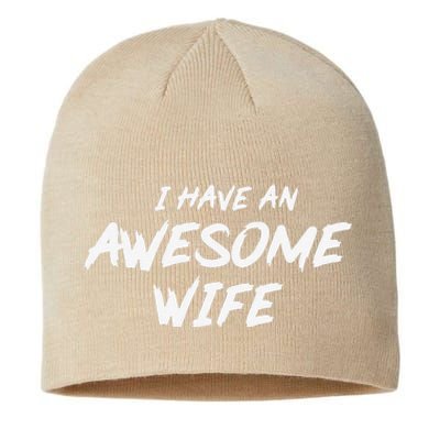 Best Wife Valentine's Day Sustainable Beanie