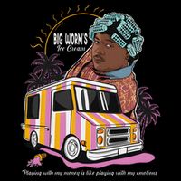 Big Worms Vintage Ice Cream Funny Design T-Shirt