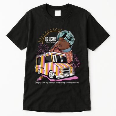 Big Worms Vintage Ice Cream Funny Design Tall T-Shirt