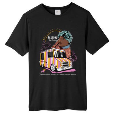 Big Worms Vintage Ice Cream Funny Design Tall Fusion ChromaSoft Performance T-Shirt