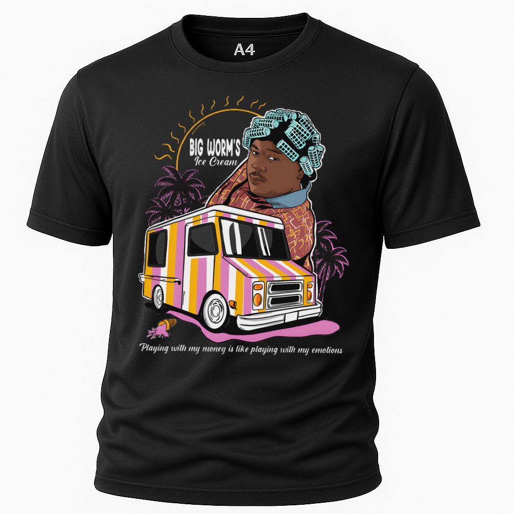 Big Worms Vintage Funny Ice Cream What Chu Want Performance Shirt