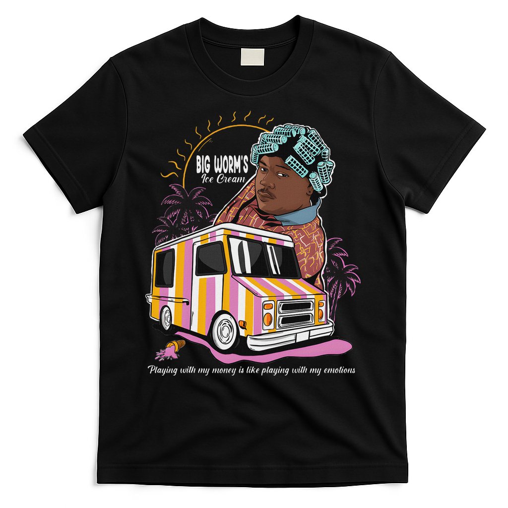 Big Worms Vintage Funny Ice Cream What Chu Want T-Shirt