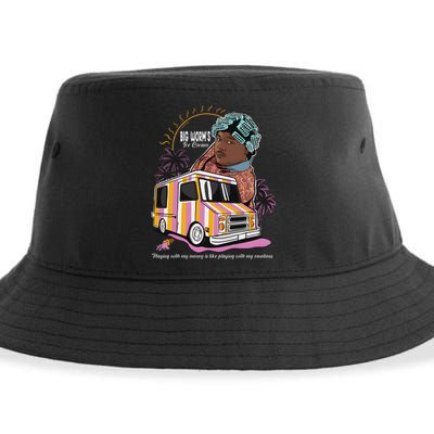 Big Worms Vintage Funny Ice Cream What Chu Want Sustainable Bucket Hat