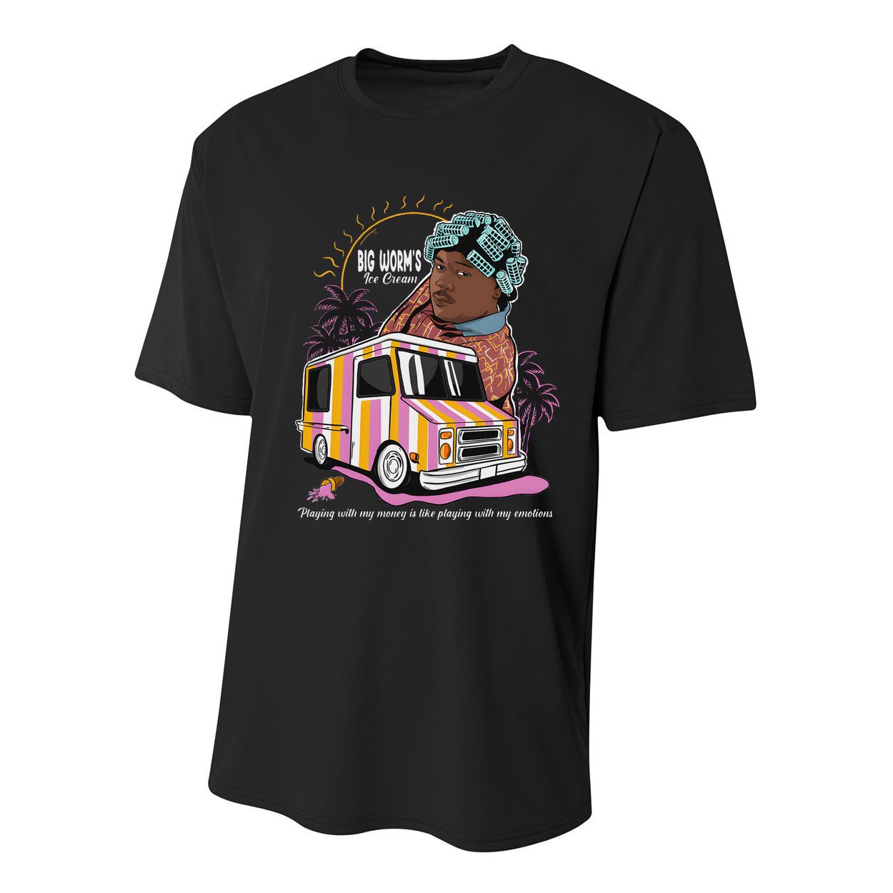 Big Worms Vintage Funny Ice Cream What Chu Want Youth Performance Sprint T-Shirt