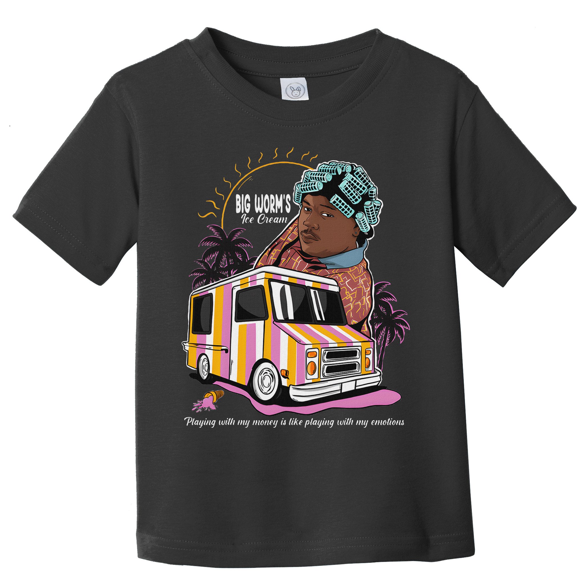 Big Worms Vintage Funny Ice Cream What Chu Want Toddler T-Shirt