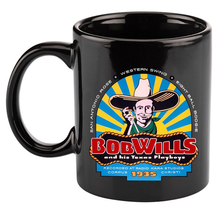 Bob Wills Western Boogie Swing 11oz C Handle Ceramic Mug