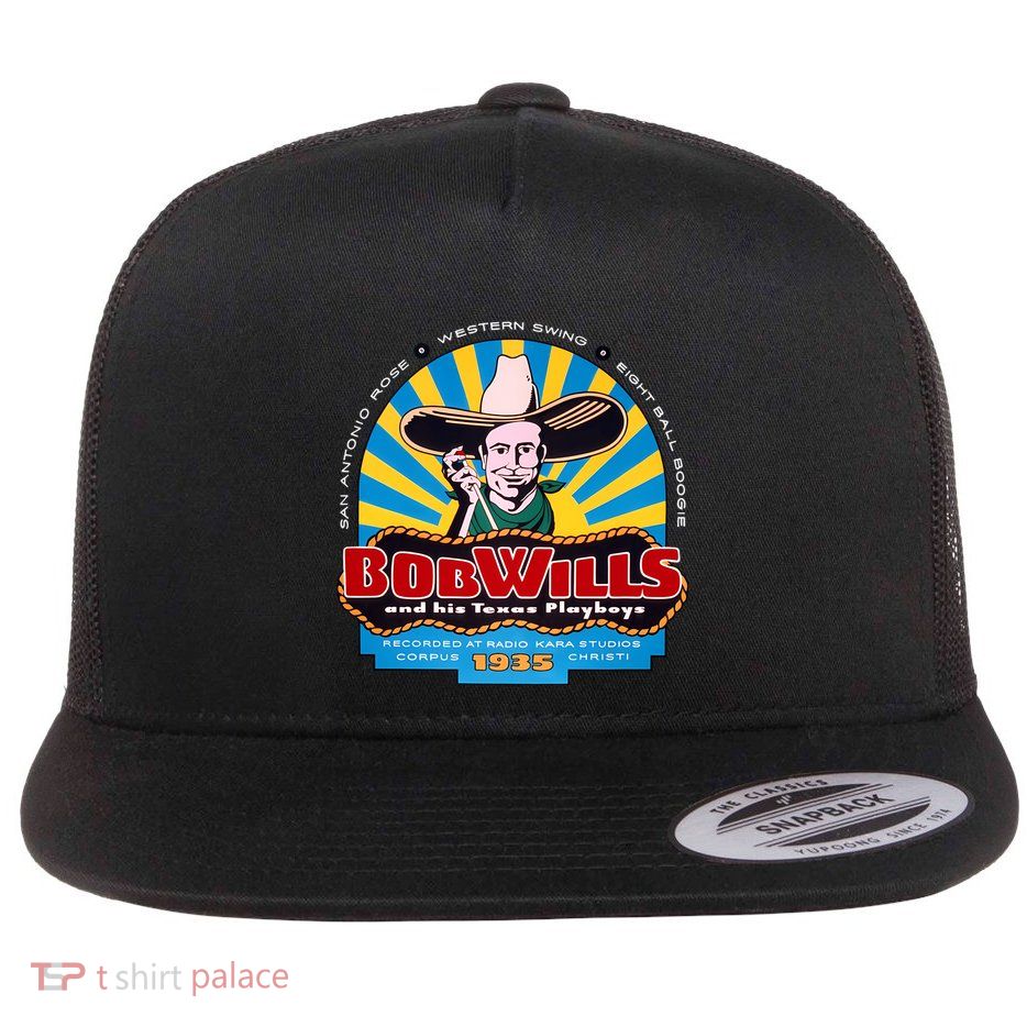 Bob Wills Western Boogie Swing Flatbill Hat
