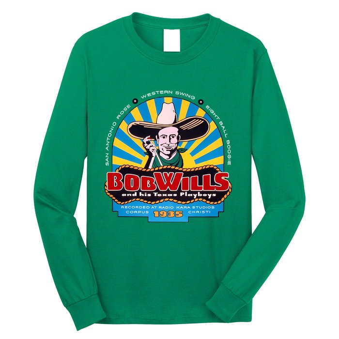 Bob Wills Western Boogie Swing Long Sleeve Shirt
