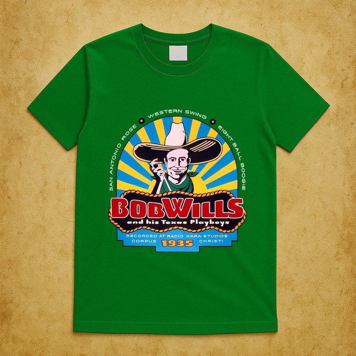 Bob Wills Western Boogie Swing T-Shirt