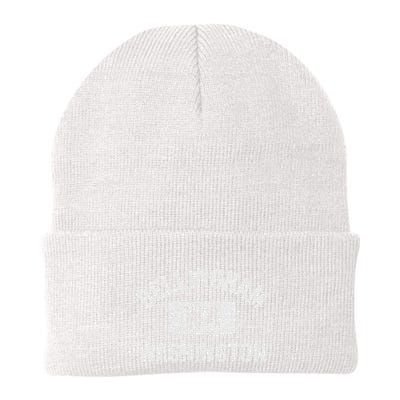 Bellingham Wa Washington Gym Style Distressed White Print Beanie