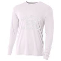 Bellingham Wa Washington Gym Style Distressed White Print Cooling Performance Long Sleeve Crew