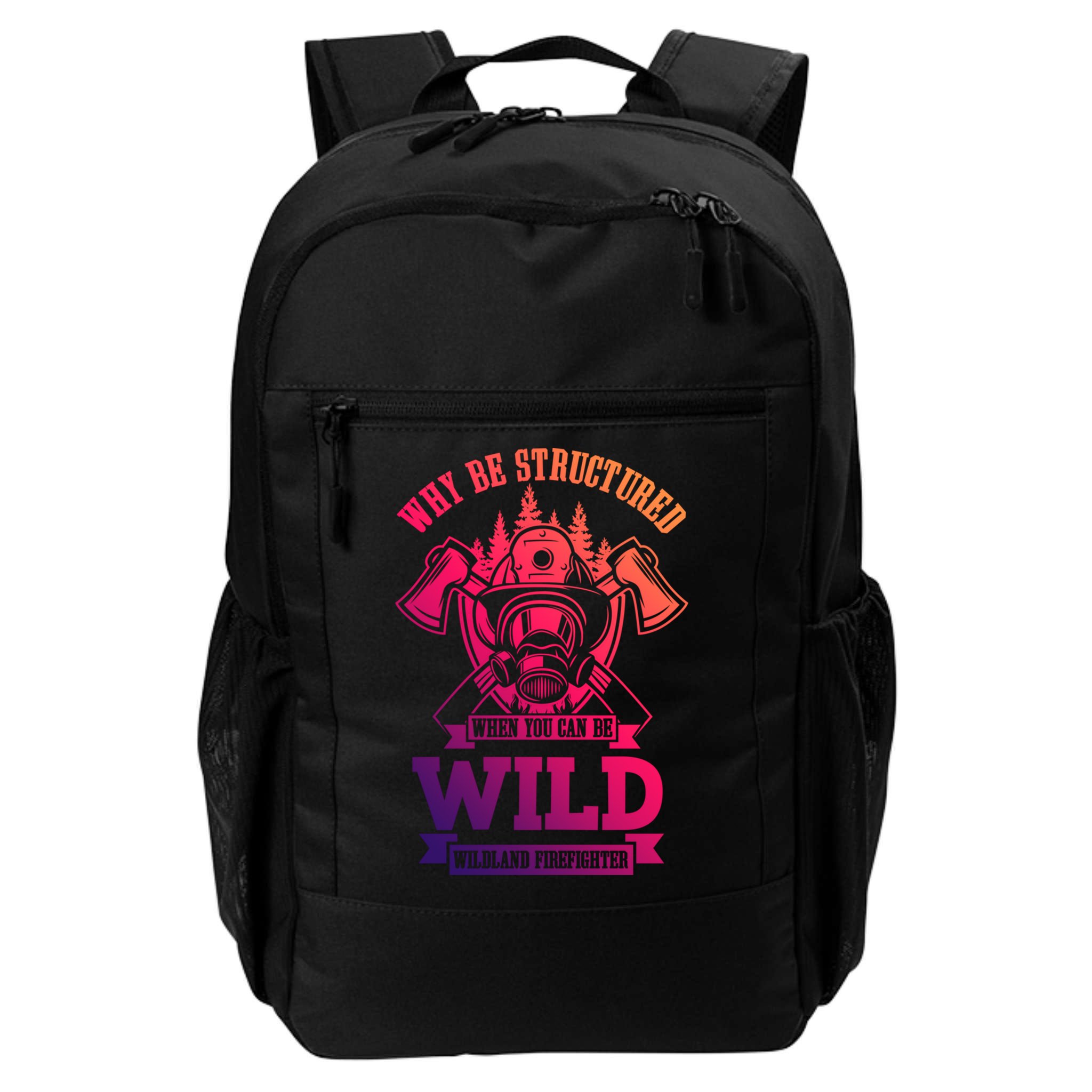 Be Wild Wildland Firefighter Axe And Mask Gift Backpack