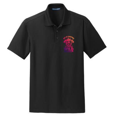 Be Wild Wildland Firefighter Axe And Mask Gift Dry Zone Grid Polo