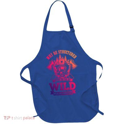 Be Wild Wildland Firefighter Axe And Mask Gift Apron