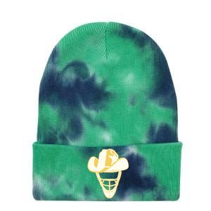 Bobby Wilson Wearing Hector Strong Tie Dye 12in Knit Beanie