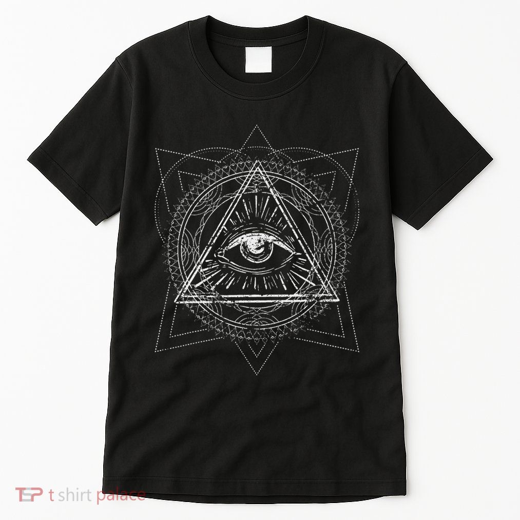 Blackcraft Wiccan Witch Sacred Geometry Eye Occult Tall T-Shirt