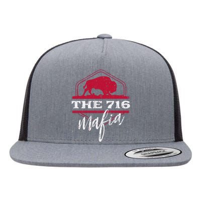 Bflo Wny West New York For The 716 Area Code Buffalo Ny Flat Bill Trucker Hat