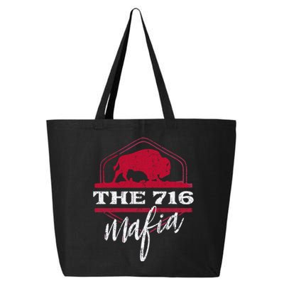 Bflo Wny West New York For The 716 Area Code Buffalo Ny 25L Jumbo Tote