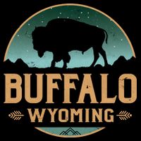 Buffalo Wyoming WY Buffalo Bison Cooling Performance Crew T-Shirt