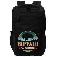 Buffalo Wyoming WY Buffalo Bison Impact Tech Backpack