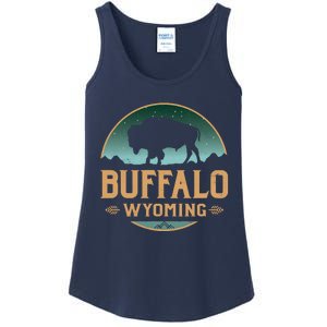 Buffalo Wyoming WY Buffalo Bison Ladies Essential Tank