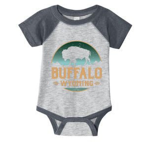 Buffalo Wyoming WY Buffalo Bison Infant Baby Jersey Bodysuit