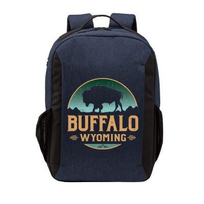 Buffalo Wyoming WY Buffalo Bison Vector Backpack