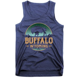 Buffalo Wyoming WY Buffalo Bison Tank Top