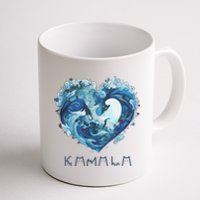 Blue Wave With Cats Kamala Harris 2024 Coffee Mug