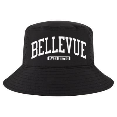 Bellevue Washington Wa College University Style Cool Comfort Performance Bucket Hat