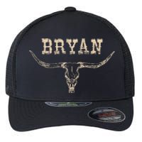 Bryan Wild West Personalized Bryan Birthday Bryan Family Flexfit Unipanel Trucker Cap